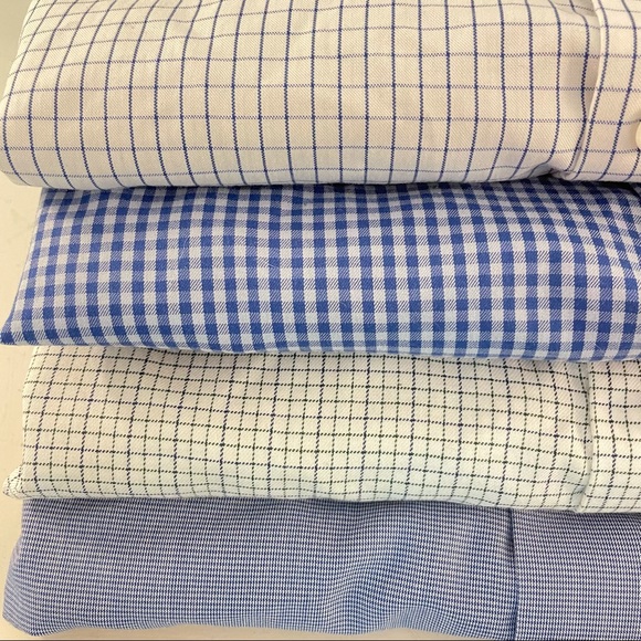 THE TIE BAR Gingham Trim Fit Button Down - Picture 3 of 6